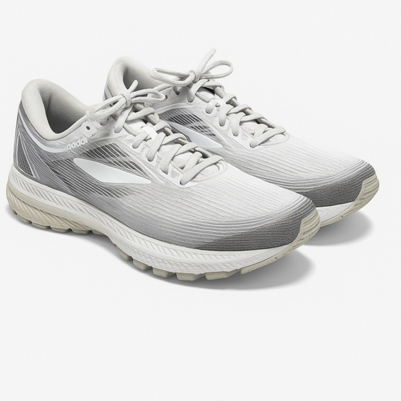 Brooks Ghost 10 Women’s Running Shoes, Size 7 (Gray/Silver) - Picture 1 of 7